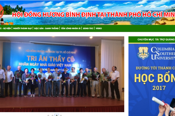 WEBSITE HỘI ĐỒNG HƯƠNG BÌNH ĐỊNH